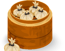 Varios platos orientales